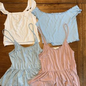size small summer shirt bundle